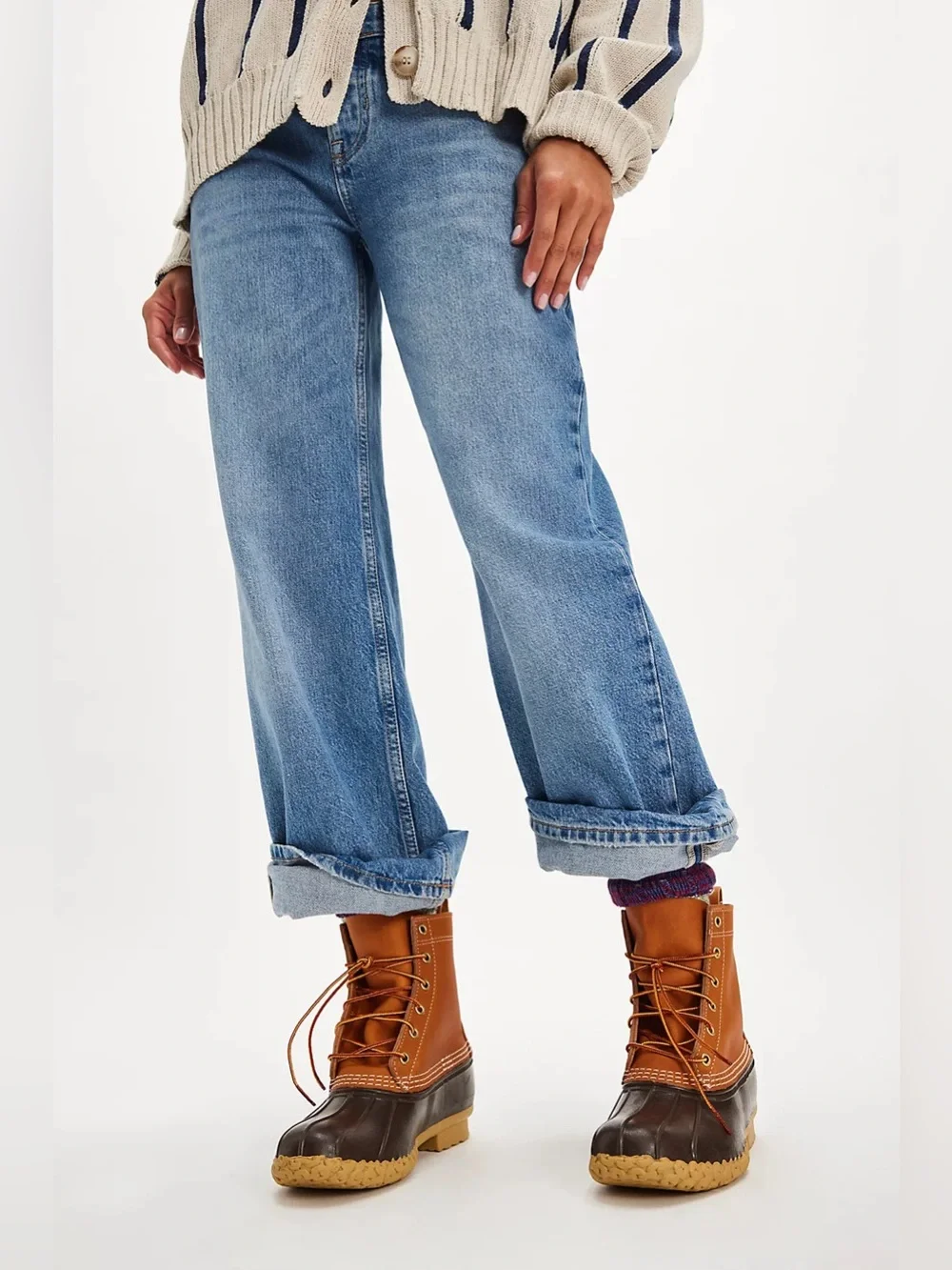 LL Bean Womens Bean Boots Size 8